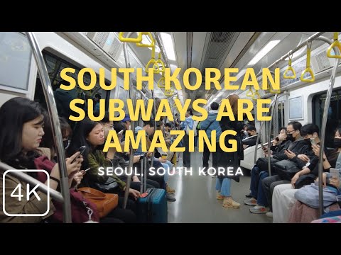 Como é o sistema de metrô sul-coreano | Seul, Coreia do Sul | Passeio a pé