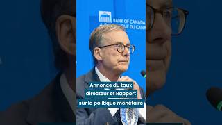 RAPPEL:  Nous avons maintenu le taux directeur à 2,25%.