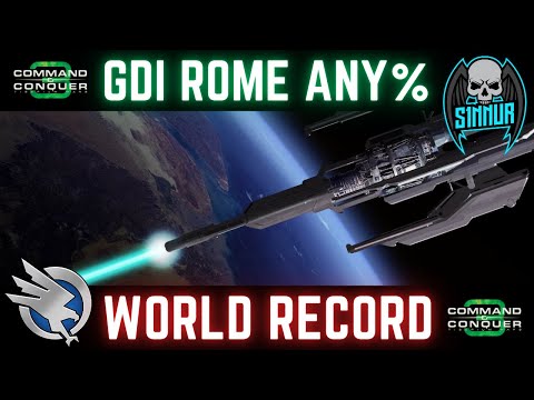 C&C3 Tiberium Wars GDI Rome [Hard, Any%] WORLD RECORD