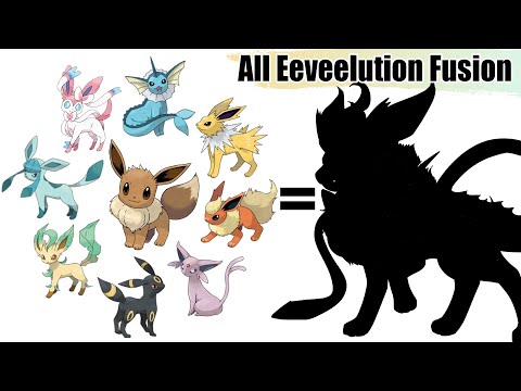 All Eeveelutions + Eevee Pokémon Fusion | Drawing WORLD RECORDS | Max S