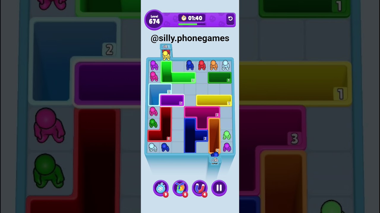 Drop Away Level 674 Walkthrough Solution