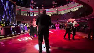 Cunard Queen Anne, June 2025. Queens Room Orchestra, In The Mood, a Swing