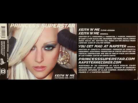 Kool Keith - Princess Superstar (1. Keith 'N' Me - Radio-Clean Version) Edited SPACE TAPE Import CDS
