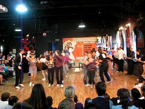 23 Lindy Hop Main Class Semi-final - Heat 2 All Skate 2 at Russian Open 2011