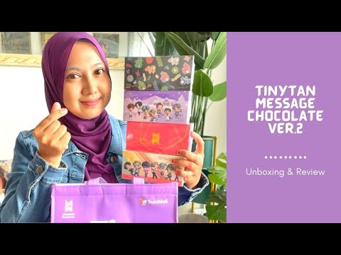 Unboxing & Review | TinyTAN Message Chocolate Ver.2