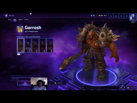 Heroes of the Storm PTR - Garrosh Hellscream