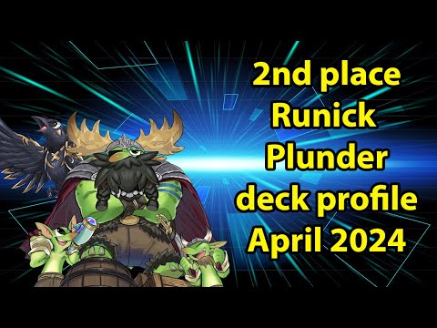 2nd Place Runick Plunder Patroll Deck Profile - April 2024
