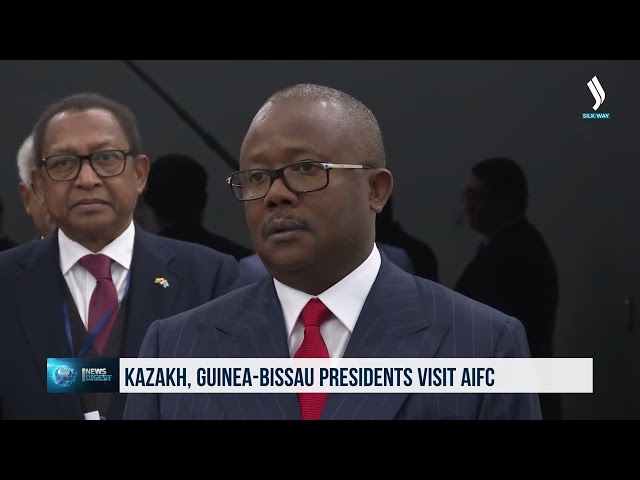 Kazakh, Guinea-Bissau Presidents visit AIFC