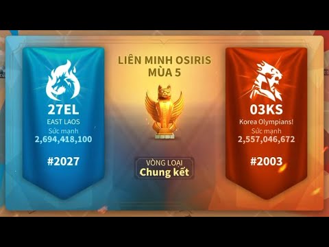 27EL (K2027) vs 03KS (K2003) | Osiris League Season 5 | Qualify Final