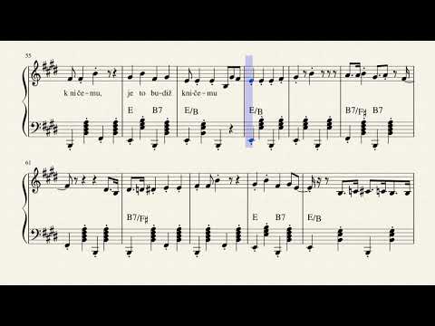Ivan Mládek- Sousedovic Toníček (noty pro akordeon)