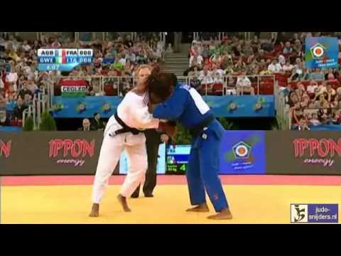 Judo 2013  European Championships Budapest: Agbegnenou (FRA) - Gwend (ITA) [-63kg] rep