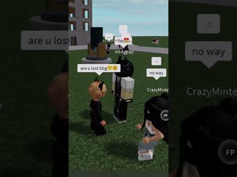 Are u lost bbg Roblox | Trend #shorts