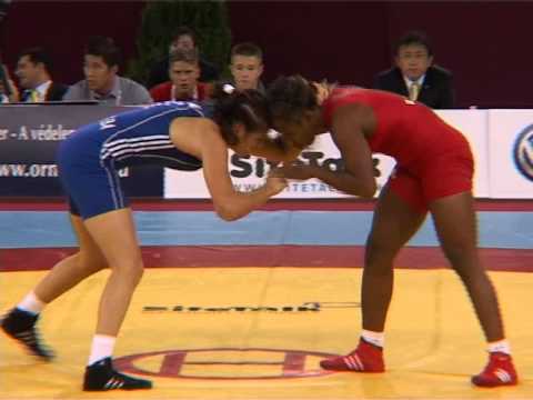 SWWC2013 / Katerina Lopez (CUB) - Irina NETREBA - FW 63 kg, 1/16 final match