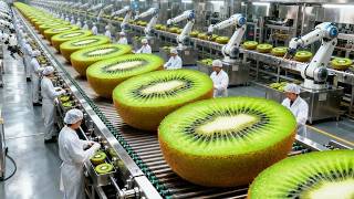 Inside a Billion-Dollar Kiwi Processing Plant | How America Grows Millions of Kiwi Fruits