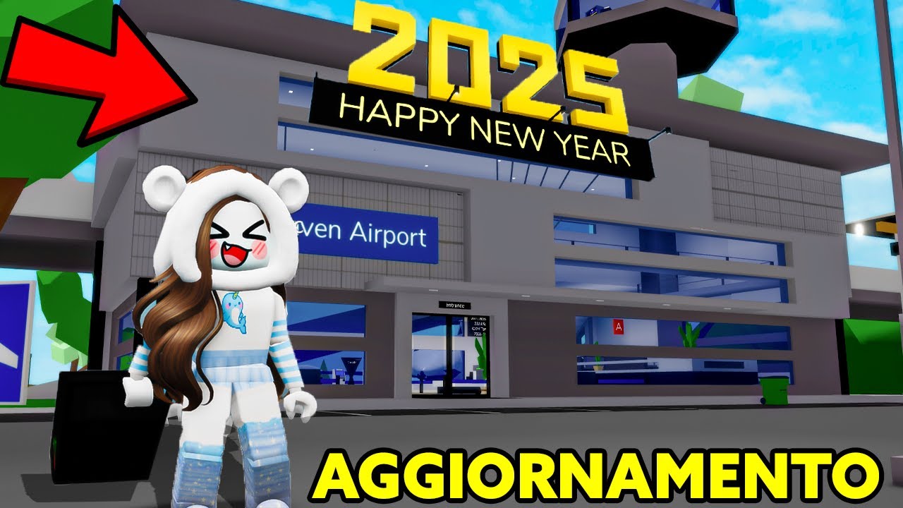 IL NUOVO AEREOPORTO DELL'AGGIORNAMENTO DI BROOKHAVEN ROBLOX!