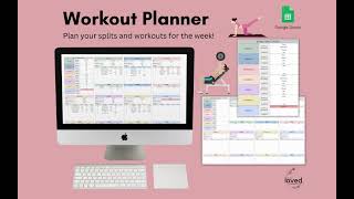 Workout Planner Tutorial | Google Sheets Template