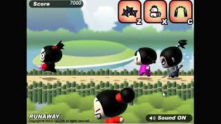 Pucca Run Away - Pucca - Gameplay