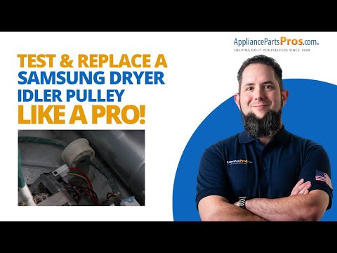 FIX Your Samsung Dryer With This FAST Idler Pulley Replacement