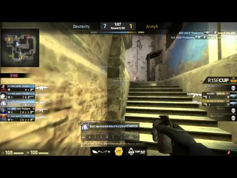 r1seCup MMClub - Dexterity vs Army5 - Grupo B