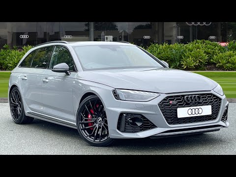 Brand New Audi RS4 Avant Carbon Black 450 PS Quattro Tiptronic | Preston Audi