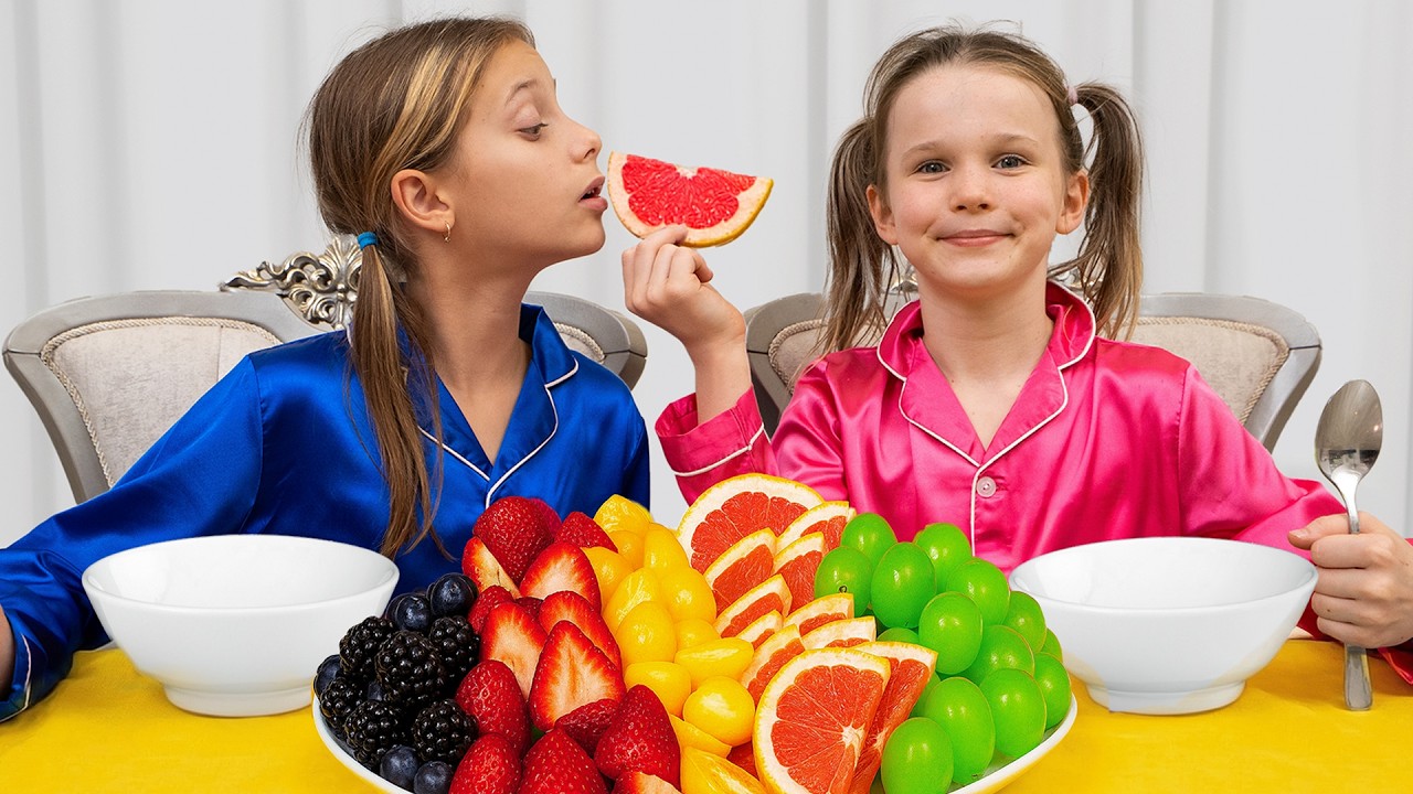 Healthy Habits Challenge: Eat Rainbow Fruits to Be Strong