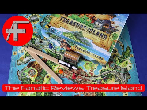 The Fanatic Reviews: Treasure Island - an ingenious scavenger hunt game by Matagot