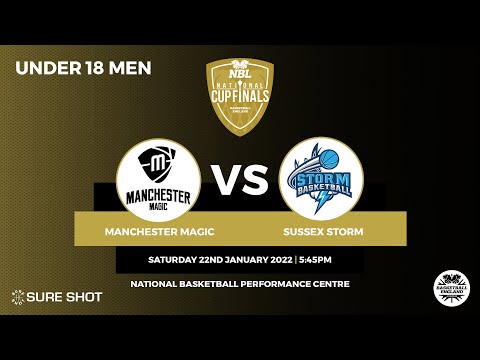 National Cup Final - U18 Men: Manchester Magic v Sussex Storm - 22.01.22
