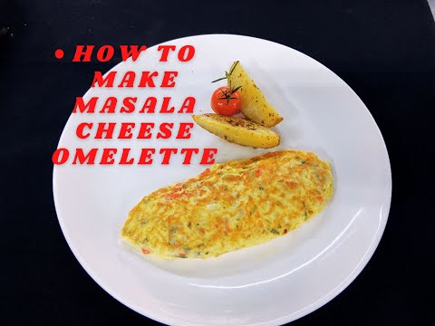 How to make Masala Cheese Omelette | Egg Cheese Rolled Omlettee | RPH College |