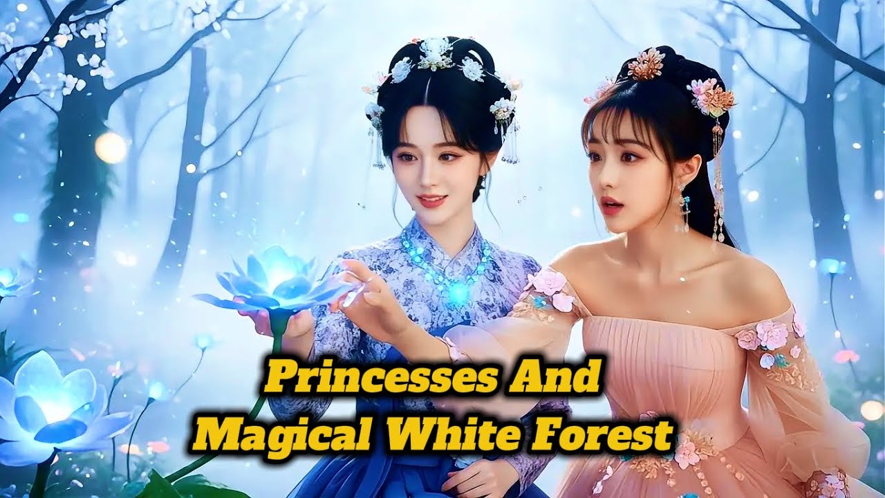 Princess & The Magical White Forest 💙| English Fairytale | Korean | Bedtime | @EnglishFairyTales 