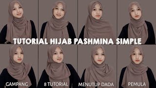 Download lagu 8 PASHMINA TUTORIALS SUITABLE FOR DRESS/GAMIS | Super Easy For Beginners | Tutut Arinda Herawati mp3