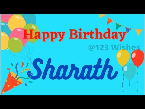 Happy Birthday Sharath       #birthday #party #song