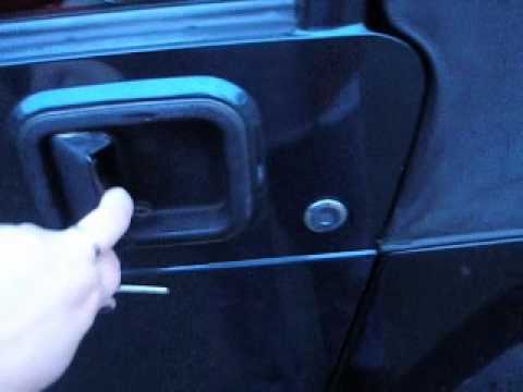 laura shows how install half steel door lock cylinders in full steel jeep doors pt 3
