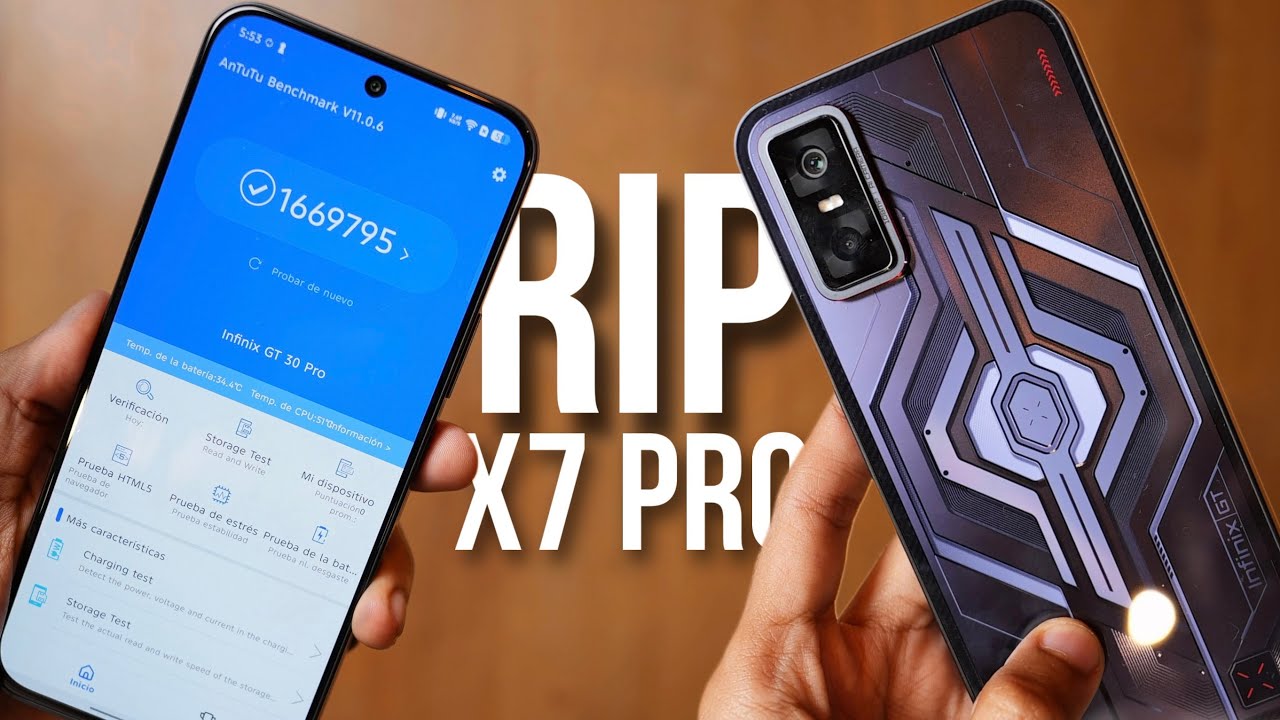 Logré que el Infinix GT 30 Pro supere al POCO X7 Pro sin instalar nada