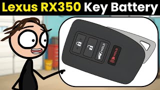 How To Change Lexus RX350 Key Fob Battery (Step by Step Guide)