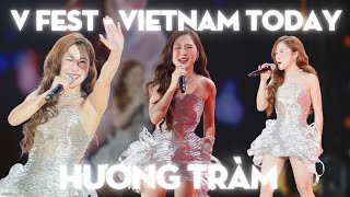 HƯƠNG TRÀM tại V FEST - VIETNAM TODAY | Những ca khúc hay nhất | Phiên bản 4K