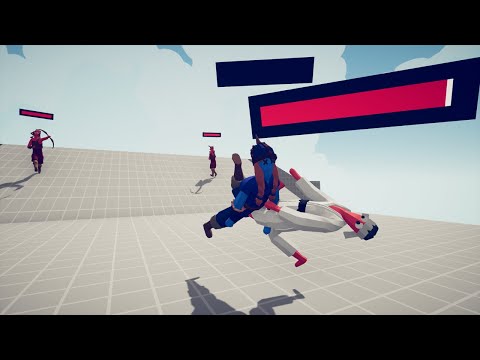 2x ARCHER GUARD + ONE KICK MAN  vs EVERY UNIT - TABS - Totally Accurate Battle Simulator