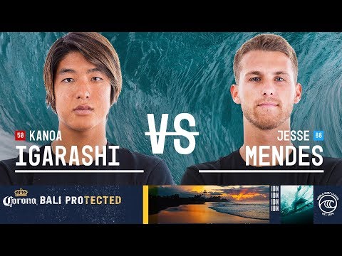 Kanoa Igarashi vs. Jesse Mendes - Round of 16, Heat 8 - Corona Bali Protected 2019
