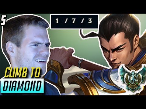 Xin Zhao Trolls, AFK Jinx (PLATINUM 3 PROMOS)- Climb to Diamond #5