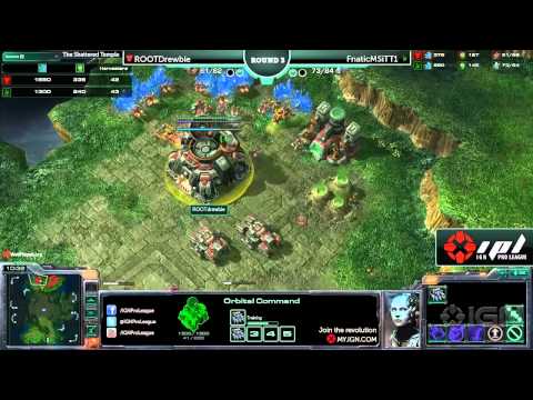 StarCraft 2 IGN Tournament: ROOTdrewbie vs. FnaticMSiTTI - Winners Round 1, Game 3