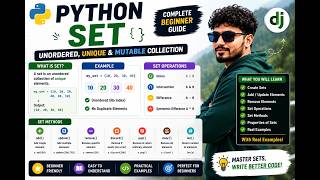 Python Sets Explained 🔥 | Python Tutorial 2026 | Learn Python Step by Step | pythonkashi