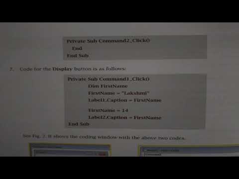 2012021 Class 8 Sub Computerchapter 9 Visual Basic Programming