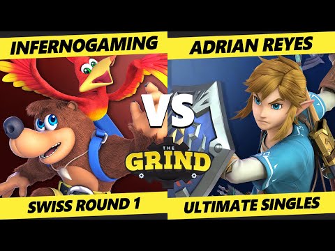 The Grind 140 Online Swiss Round 1 - InfernoGaming (Banjo) Vs. Adrian Reyes (Link) Smash Ultimate