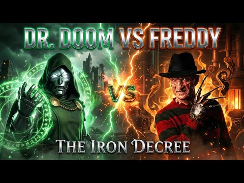 Doctor Doom VS Freddy Krueger! 😱 The Iron Decree | From Ink to Malice!