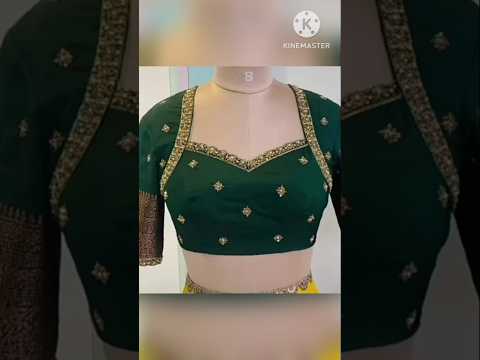 Blouse simple design easy design blouse design back design