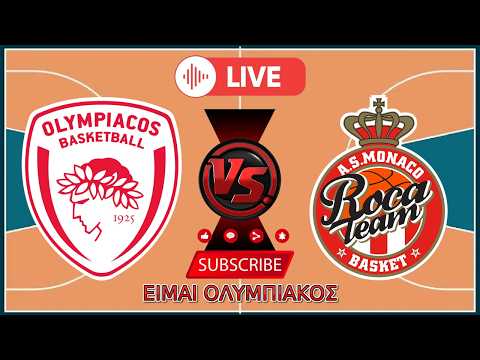 ΟΛΥΜΠΙΑΚΟΣ - ΜΟΝΑΚΟ (28/04/2026) LIVE ΑΓΩΝΑΣ EUROLEAGUE #ΕιμαιΟΛΥΜΠΙΑΚΟΣ
