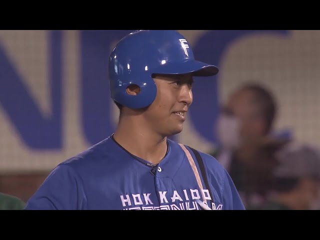 【7回表】ファイターズ・古川裕大 嬉しいプロ初ヒットはライトへの一打!! 2022年7月30日 東北楽天ゴールデンイーグルス 対 北海道日本ハムファイターズ