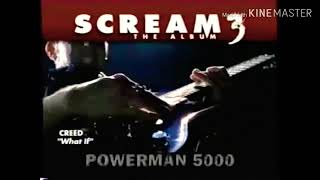 Scream 3: the album in 2000 album soundtrack promo.