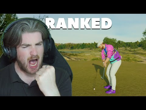 INSANE RANKED MATCHES IN PGA TOUR 2K25...