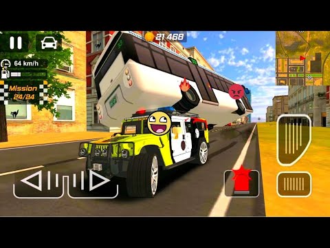 American Crazy Police Drift Car Driving Simulator New Android Games