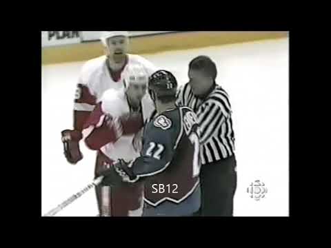 Colorado Avalanche at Detroit Red Wings May. 22/1997 game 4 of 97 playoffs!